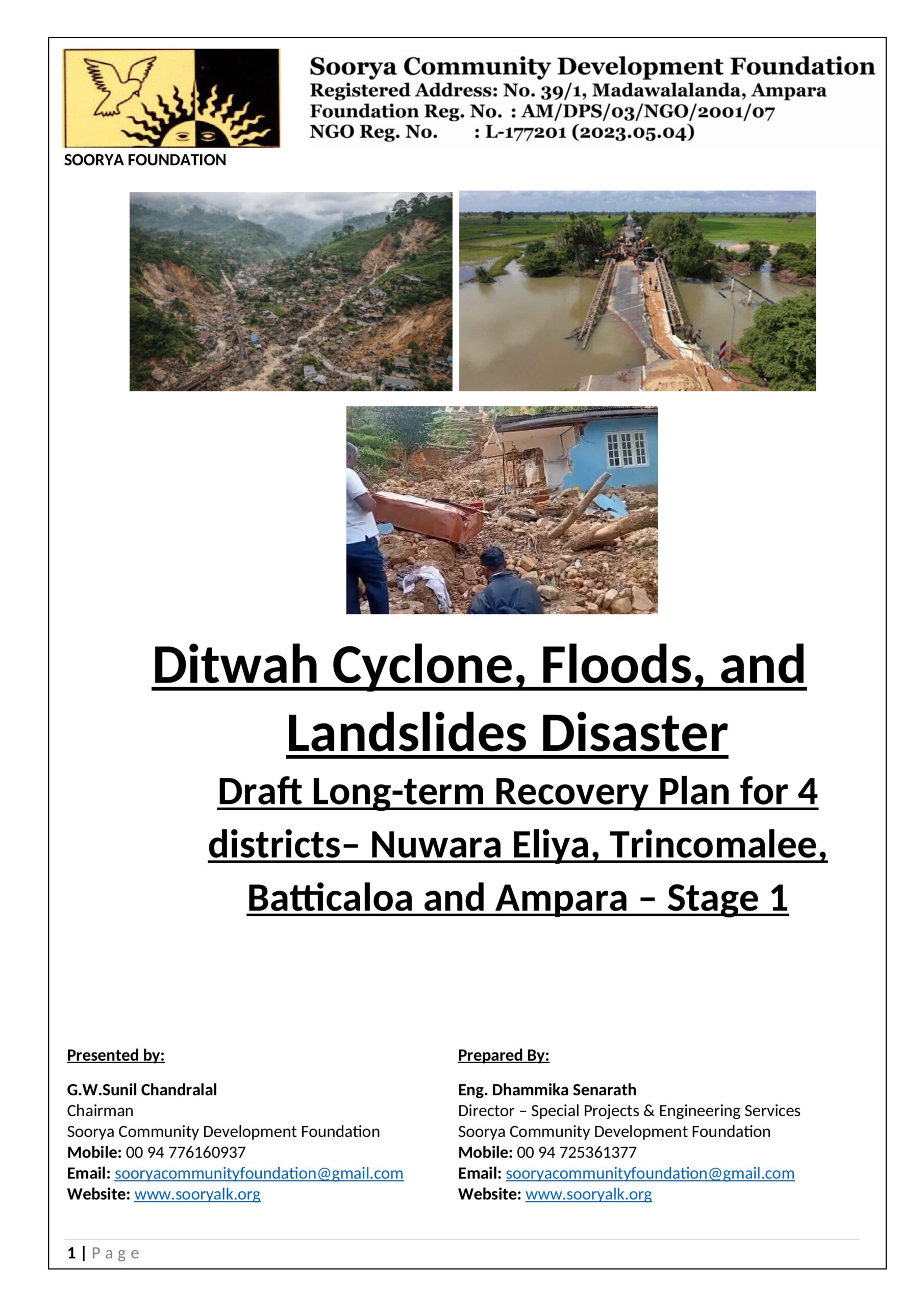 Soorya Long-term Recovery Plan for 4 districts-images-0